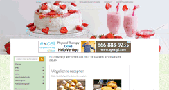 Desktop Screenshot of glutenvrijerecepten.nl